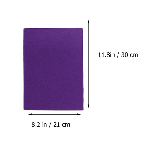10pcs handmade adhesive felt sheets a4 for sewing craft 1