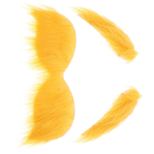1 Set Simulation Fake Augenbraue Schnurrbart Cosplay