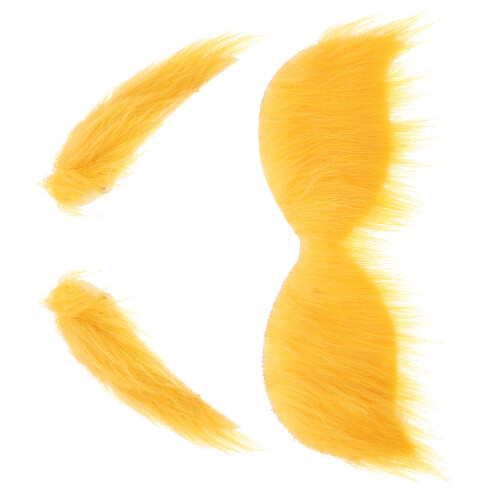 1 Set Simulation Fake Augenbraue Schnurrbart Cosplay 2