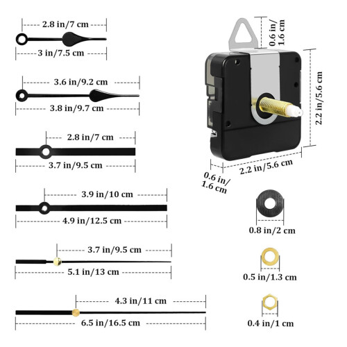 Quiet Clock Movement Replacement Kits for Creative Wall Clock 2