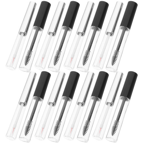 2 Sets 10 Ml Leere Nachfüllbare Wimperntuschenbehälter Balsamflasche