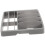 Chopstick Holder Spoon Box Mehrfach-Grid Besteckorganizer 1