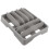 Chopstick Holder Spoon Box Mehrfach-Grid Besteckorganizer 6