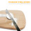 7Pcs Stainless Steel Measuring Spoons Assorted Sizes 7