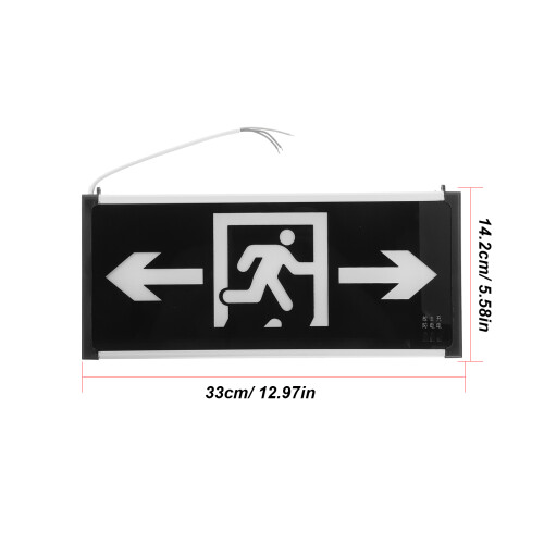 Emergency Light Dubbelzijdig Kunststof Bedrading 1