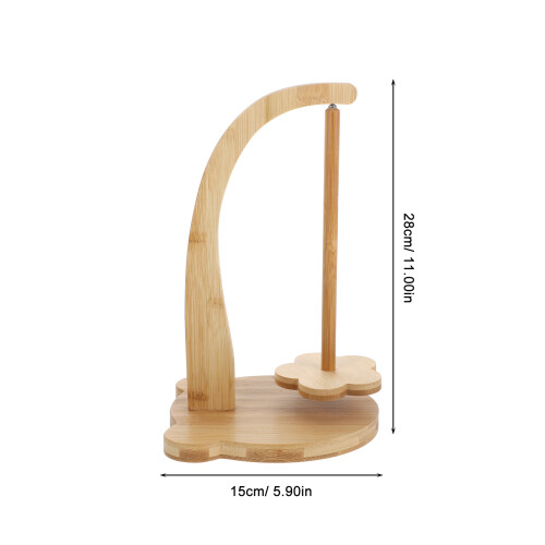 Langlebiger Garnhalter Holz Mit Drehfunktion Für Handarbeiten 2