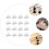 Raindrops 120 Organizer Bevestiger Kabel Compact 5