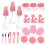 1 Set 27 Mittelgroße Schönheitsmaske Mischschale Pink 10