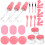1 Set 27 Mittelgroße Schönheitsmaske Mischschale Pink 11