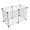 1 Set Katzenkäfig Laufstall Metallgestell Geschenk 1