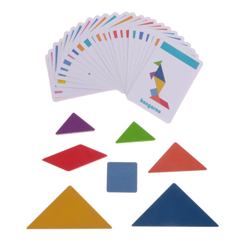 Delicate Kinder Tangram Puzzelspeelgoed Voor Kinderen