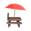Set Picknicktisch Mit Futterautomat Und 1