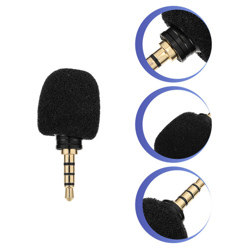 Recording Mikrofon 3,5 Mm 4 Singing Mini Mikrofon Stecker 2