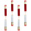 8St Vullbare Lipgloss Tubes Lege Pencil Shape Containers 7