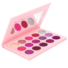 15 Kleuren Oogschaduw Compact Voor Vrouwen (Roze)