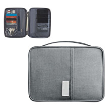 Waterproof Reis Paspoorthouder Documentenorganizer Grijs L