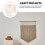 1 Set Macrame Diy Materiaal Wandhangend Stokje 11