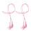 2St Afstudeer Erelint Polyester Roze, Jurk En Feestdecoratie 3