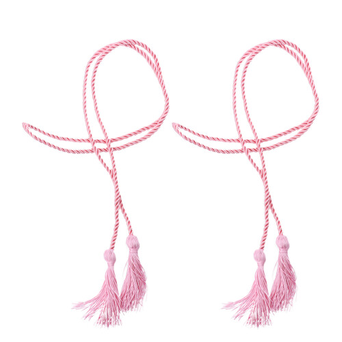 2St Afstudeer Erelint Polyester Roze, Jurk En Feestdecoratie 2