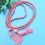 2St Afstudeer Erelint Polyester Roze, Jurk En Feestdecoratie 10