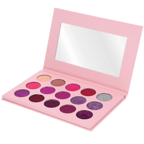 15 Kleuren Oogschaduw Compact Voor Vrouwen (Roze) 1