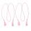 2St Afstudeer Erelint Polyester Roze, Jurk En Feestdecoratie 6