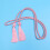 2St Afstudeer Erelint Polyester Roze, Jurk En Feestdecoratie 8