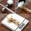 2 Stuks Chopsticks Houder Legering Retro Hoofd 11