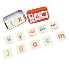 1 Set 56 Teile Kinder Lernpuzzle Erkennung Rot