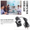 5Mp Usb High Definition Webcam Mit Mikrofon Schwarz 2