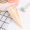 25Stk Einweg Holz Cone 12x9cm Für Party Snacks 5