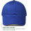 Kids Plain Baseball Cap Unconstructed Fit Washed Cotton Size M Blue 4