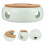ceramic teapot warmer heating base for home office tea heater 4