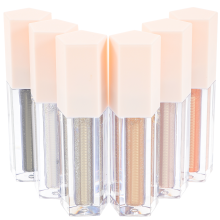 6Stück Flüssiger Glitzer Lidschatten Highlighter Bling Augenschatten