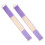 2Stk. Peeling-Rückenbürsten Mit , Dehnbare Waschbürste, Violett 1