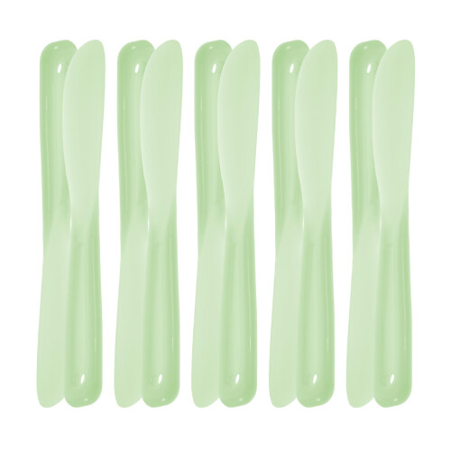 20 Stuks Spatels Met Handvat Siliconen Cosmetische Spatels 1