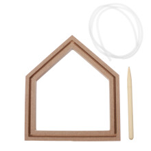 1 Set Holz Stickrahmen Kreuzstich Präsentationsständer