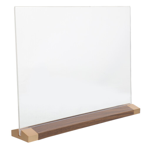 Tabletop Sign Holder Duidelijk Display Voor Thuiskantoor