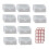Sac de rangement transparent pour matrices, pochette de-24x10cm 1