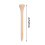 Golf Training Tee Beige Hout 100 Liefhebbers 3,3X0,4X0,4In 2