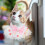 Pinkes Haustierhalsband Mit , Katzenglocke, Elegant 8