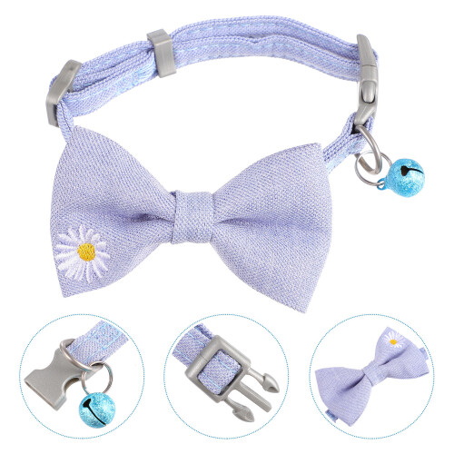1 Verstelbaar Kitten Halsband Met Kat En Hondje 2