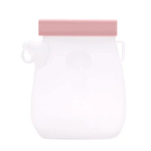 Upgrades Silicone Milk Storage Bag Flexible Silicone Milk Bag Portable Silicone Breastmilk Keeper for Nursing Mother Ref: 6485
