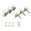 2Pcs Gitarre String Tuning Pegs Schlüssel Triple 1