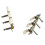 2Pcs Gitarre String Tuning Pegs Schlüssel Triple 3