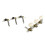 2Pcs Gitarre String Tuning Pegs Schlüssel Triple 13