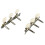 2Pcs Gitarre String Tuning Pegs Schlüssel Triple 7