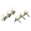 2Pcs Gitarre String Tuning Pegs Schlüssel Triple 15