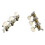 2Pcs Gitarre String Tuning Pegs Schlüssel Triple 8