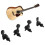 4-saitiger Ukulelenwirbel mit Schrauben, 11